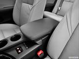  Front center console with closed lid, from driver's side looking down photo